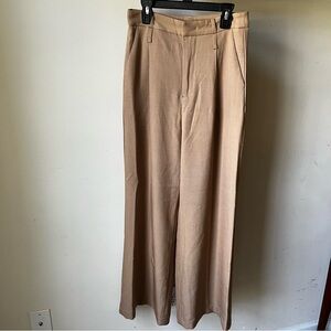 MOTF small tan ladies trouser pants lightweight NWT